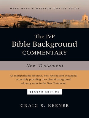 cover image of The IVP Bible Background Commentary